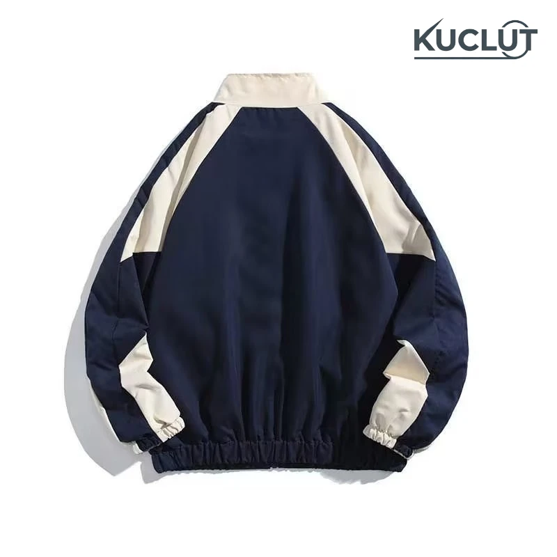 Spring Mens Varsity Jackets Women Windbreaker Loose Patchwork Thin Casual Autumn Retro Casual Color Block College Coats Unisex