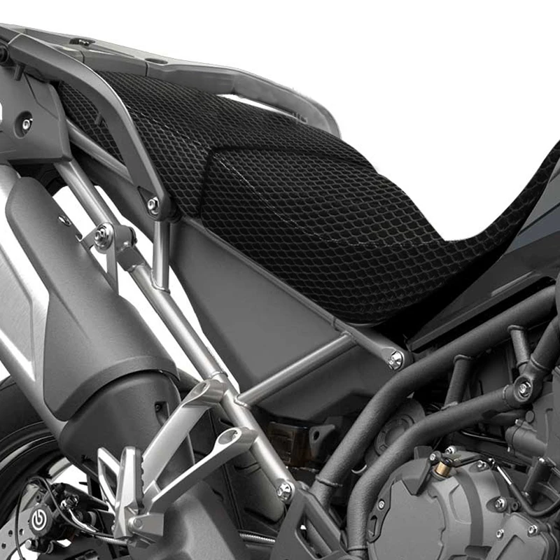 Motorcycle Cushion Seat Covers Fits Tracer 900 Protecting For Yamaha Tracer 9 Accessories 3D Fabric Saddle Seat Cover 2022-2023