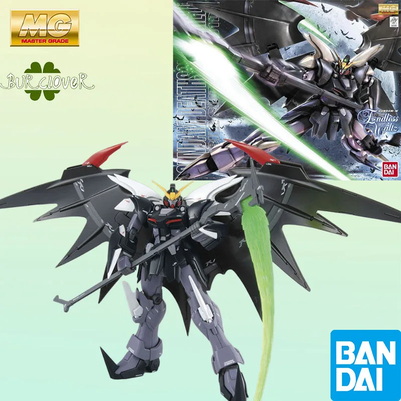 

Bandai Original MG Gundam D-Hell Custom XXXG-01D2 1/100 Anime Action Figure Assembly Model Toys Gifts For Children GUNDAM