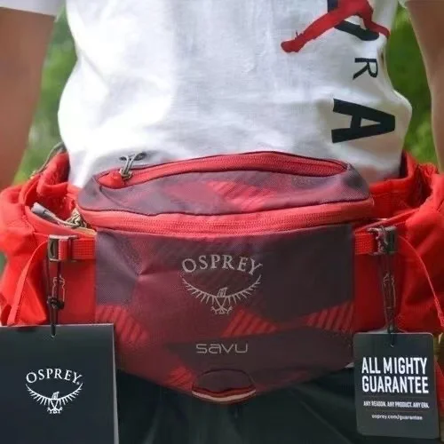 Osprey-Bolso de hombro para deportes al aire libre, bolsa de cintura multifuncional para correr, 2024 SAVU Ice Leopard 4L, ciclismo y senderismo