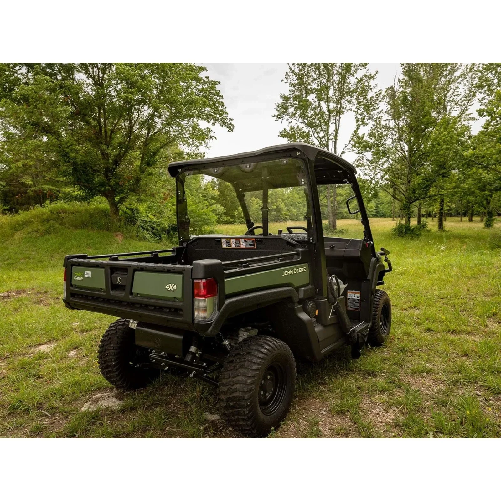 ヘビーデューティーリアフロントガラス,US superatv,john deere gator 2018 835e 835m 865e 865m,1/4 "厚さのポリカーボネート250x