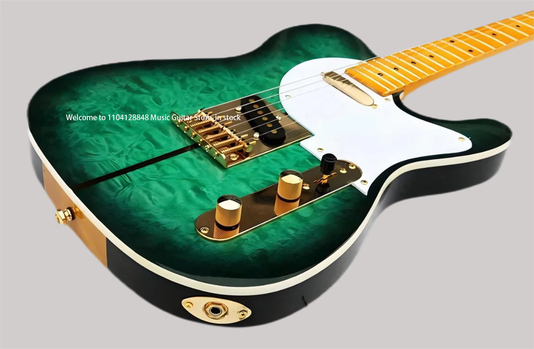 factory Arrival Custom Shop Electric Guitar MerleHaggard Signature Tuff Dog - Excellent Quality, SUPER RARE,Green color