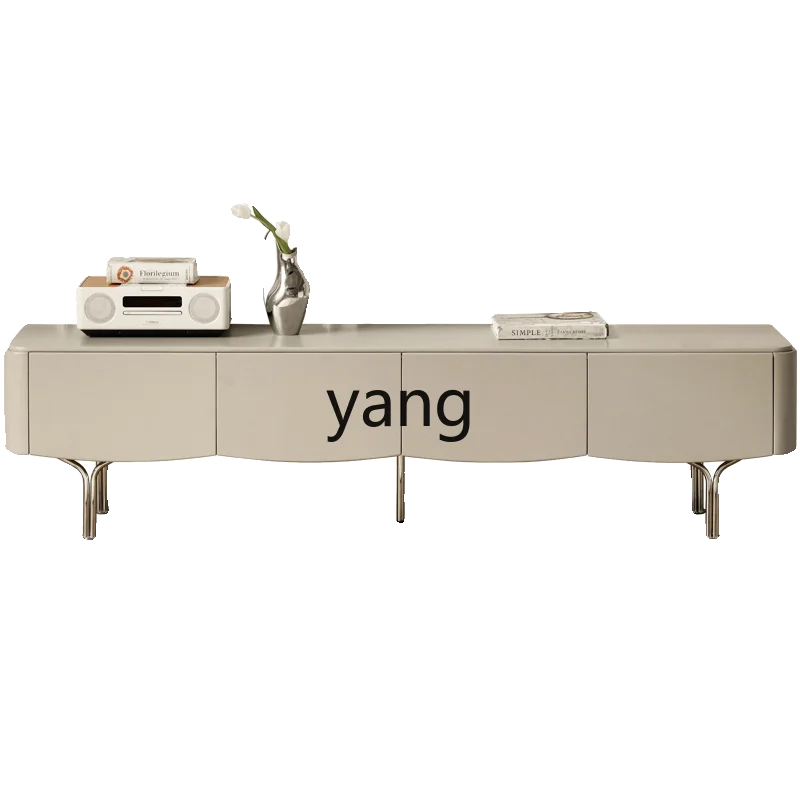 

LH solid wood TV cabinet light luxury living room large capacity storage household storage tall cabinet