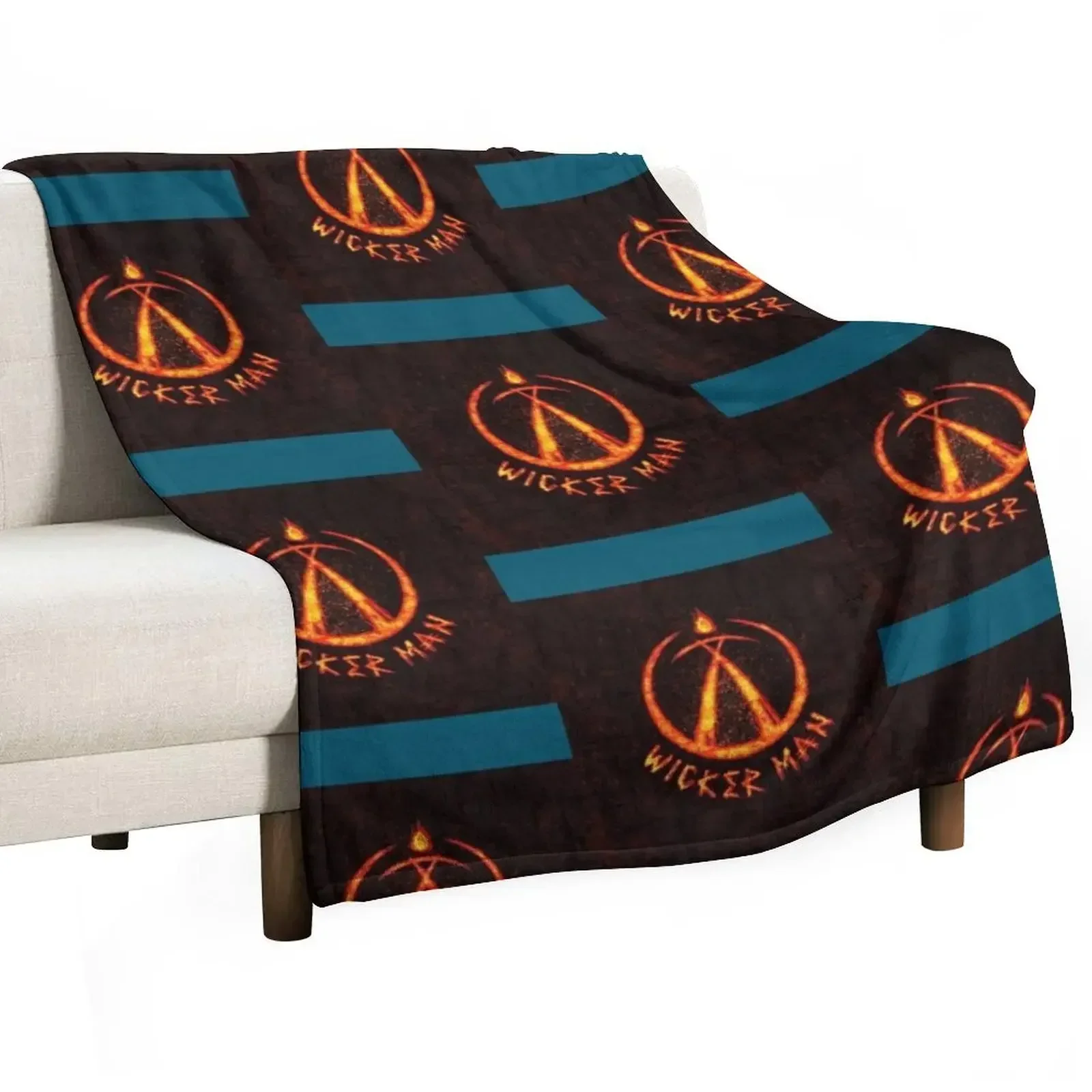 

Wicker man Throw Blanket Decorative Sofas Decorative Beds Thermals For Travel Plaid on the sofa Blankets