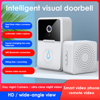 Smart WiFi Video Doorbell Camera Visual Intercom With Chime Night vision IP Door Bell Wireless Home Security Camera Dropshipping