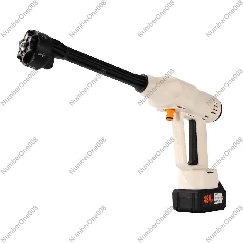 

Беспроводная автомойка, бытовой мощный высоковольтный литиевый аккумулятор, портативный водяной пистолет для автомойки