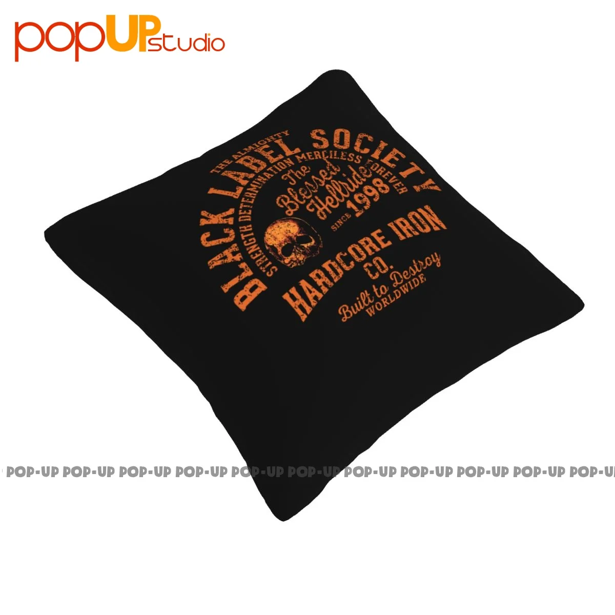 Terse Black Label Society 'Hardcore Hellride'Zakk Wylde Pillowcase Throw Pillow Cover Anti-Mite