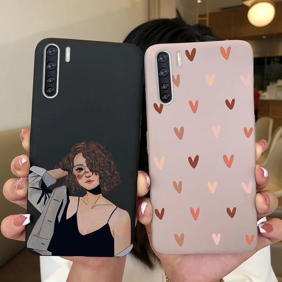 Funda para OPPO A91 F15, funda trasera de silicona suave a prueba de golpes para teléfono Oppo F15 CPH2001 F 15 A91 2020 OPPOA91 A 91 Reno 3