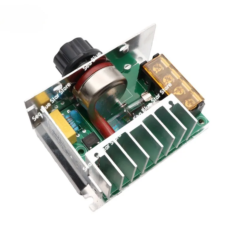 Dimming Speed RegulatorAC Motor 4000W Thyristor High Power AC Electronic Voltage Regulator Module