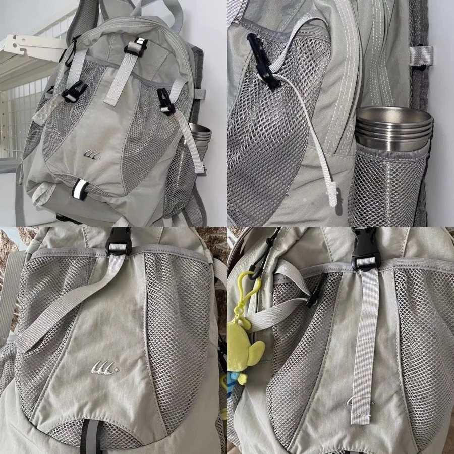 

【Новый стиль】квадратная функциональная сумка для походов на открытом воздухе, сумка для пикника, спортивная сумка для велоспорта, женский дорожный рюкзак, легкий вес.