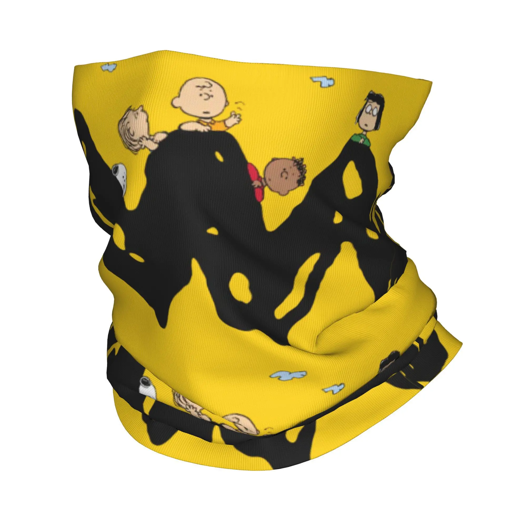 Bandana personalizada de Snoopys The Gang on the Zig Zag, calentador de cuello de invierno para hombre, bufanda envolvente a prueba de viento para la cara, diadema de polaina de esquí