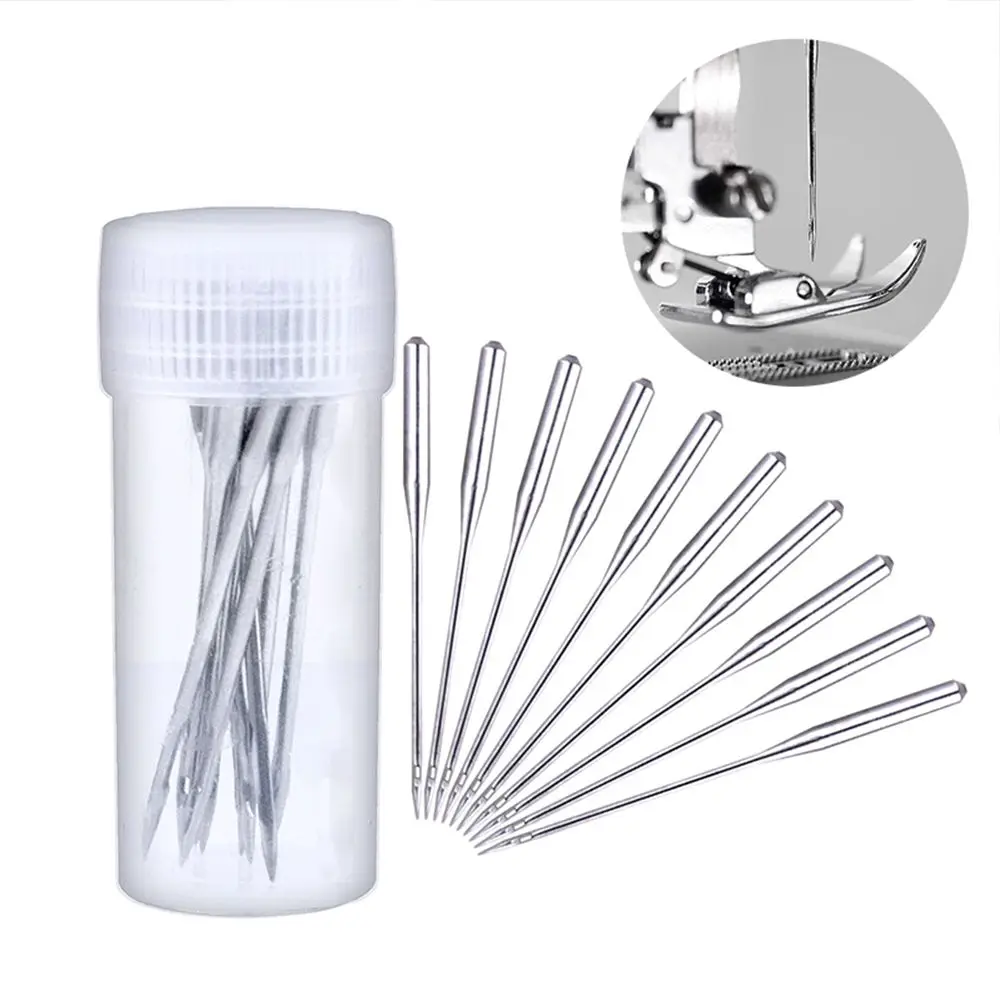10Pcs/Box Home & Living Household Handcraft Sew Accessories Stainless Steel Household Sewing Machine Needle