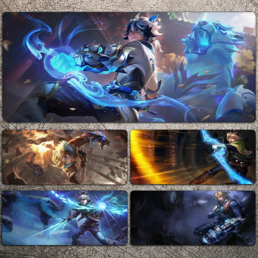 

Ezreal Leagues Of Legends Game Mousepad Large Gaming Mouse Pad LockEdge Thickened Computer Keyboard Table Desk Mat