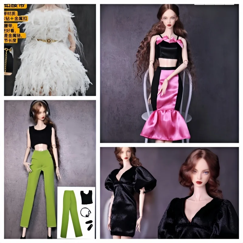 

Лидер продаж для Bjd Rag Doll 30 см, аксессуары для кукол, одежда, модная юбка, платье, юбка, несколько типов одежды, без куклы, в наличии