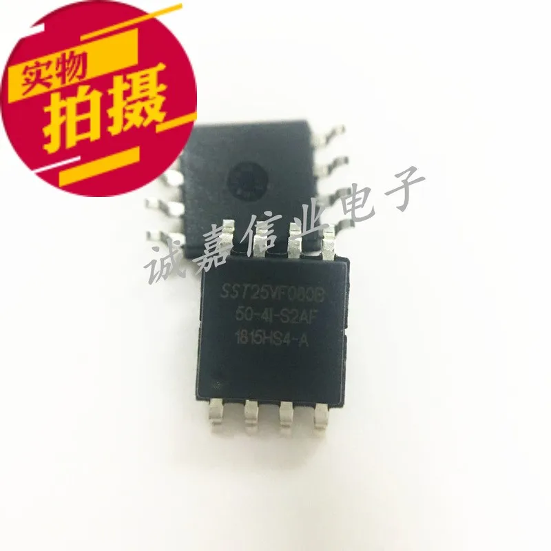 10pcs/Lot SST25VF080B-50-4I-S2AF SOP-8 NOR Flash 8M (1Mx8) 50MHz 2.7-3.6V Industrial Operating Temperature:- 40 C-+ 85 C