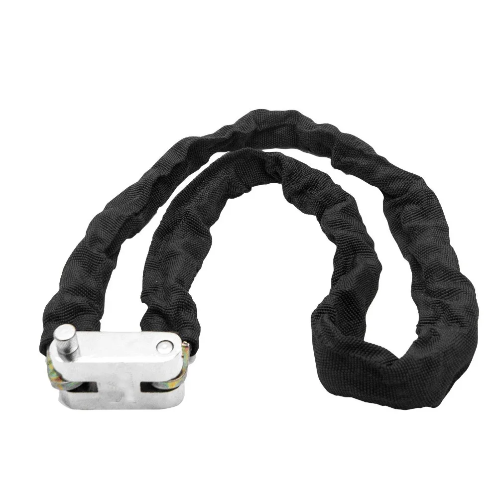 

High Quality Hardened Steel Anti-theft Lock Protective Textile Outer Sleeve Motorcycle Scooter Bicycle Heavy Duty Chain Lock