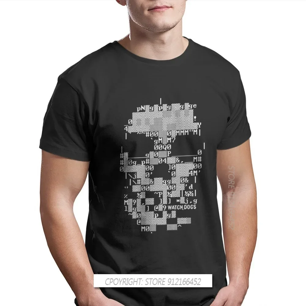 Dedsec Skull  Streetwear Watch Dog Legion Sabine Brandt Bagley Game Homme T-Shirts Pure Cotton Fashion Tee