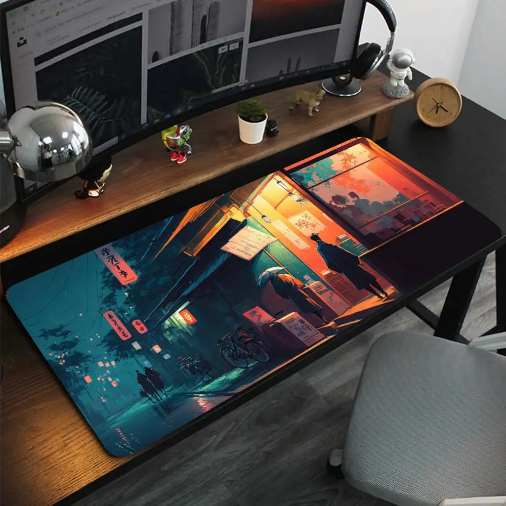 

Computer Traveler mouse mat Pc mouse carpet Table mat for work desk Desk mat pad Mousemat 90x40 Gamer mouse mat Mouse Pad