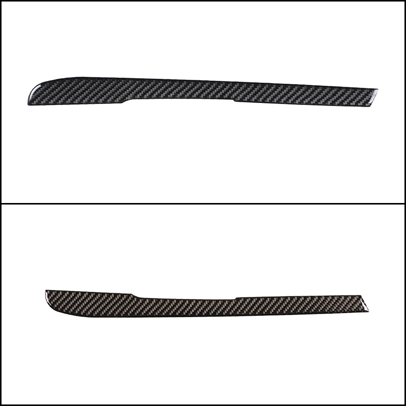 

For Toyota Hilux 2015-2021 Soft Carbon Fiber Center Console Vent Sticker Trim Cover Car Decorative Stickers Auto Accessories