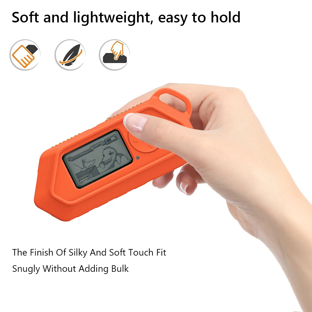 Silicone Protective Case Anti Scratch with Hanging Buckle Soft Protector Case Cover Anti-Drop Protective Skin for Flipper Zero
