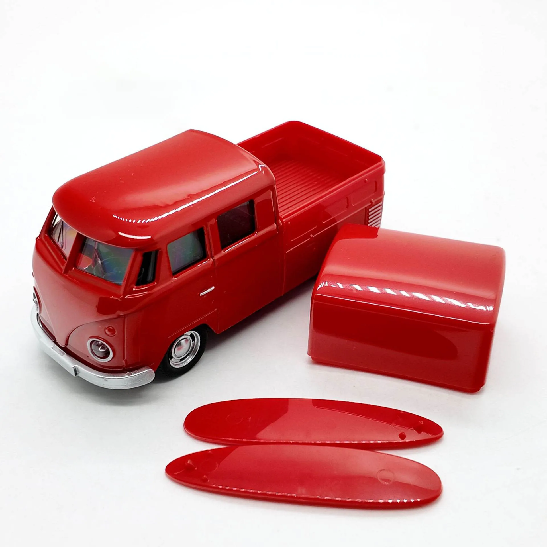 Modèle de voiture en alliage rétro 1:36, Simulation de Bus à Double siège, ramassage, jouets de voiture de Transport, ornements de bureau, jouets de voiture à retirer