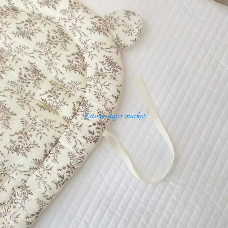 

090B Machine Washable Strollers Cushion Soft Comfortable Insert Pad for Infant Pushchairs Yearly Round Comfort