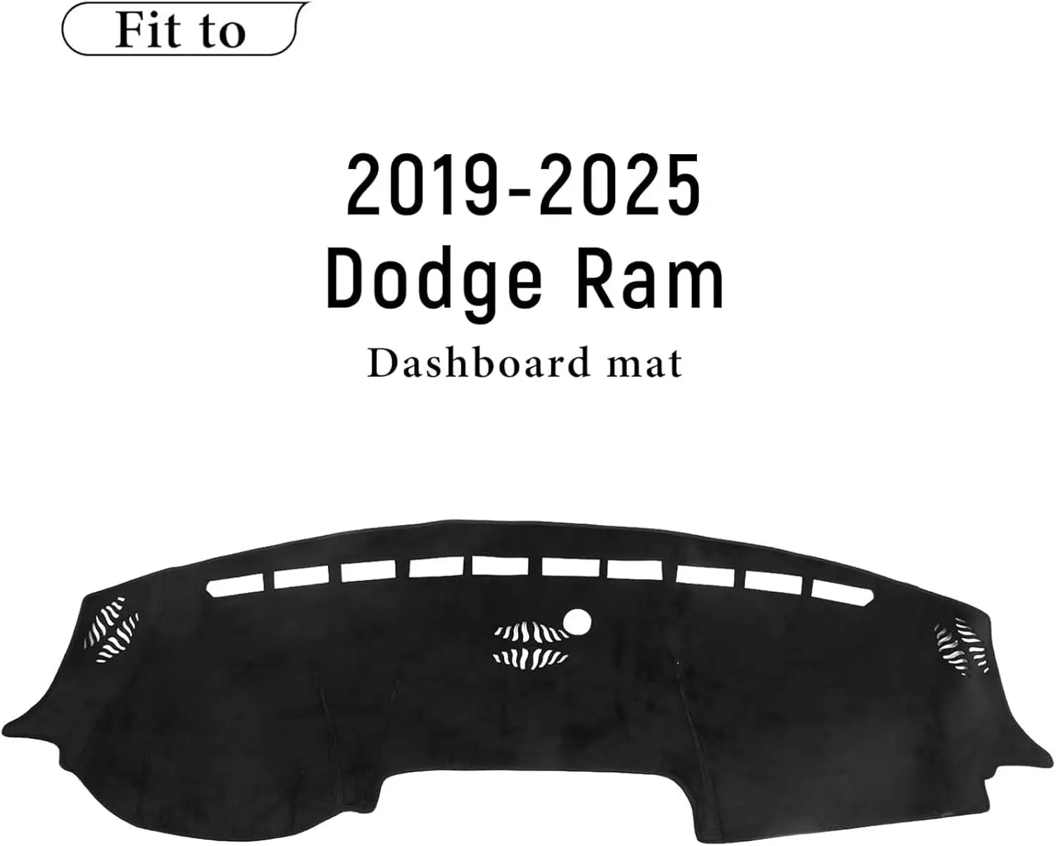 

Fit For Dodge Ram 1500 2500 3500 2019-2024 2025 Dashmat Dash Mat Dashboard Cover Pad Sun Shade Dash Board Cover Carpet