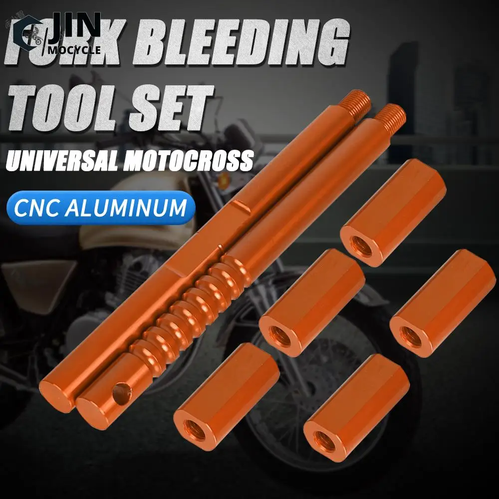 For K-T-M 65 80 85 125 150 250 300 350 450 500 SX SXF XC XCF XCFW XCW SXF EXC-F EXCR Universal Suspension Fork Bleeding Tool Set