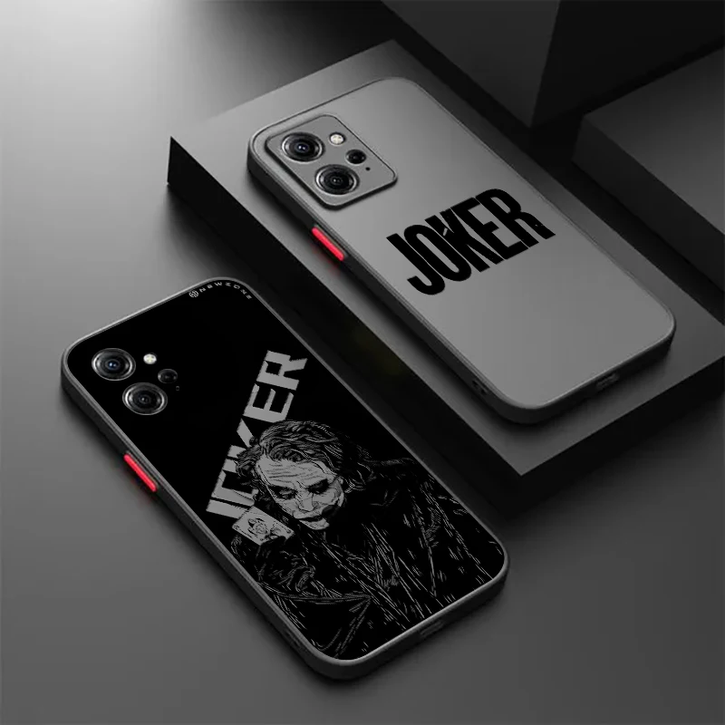 J-Jokers Luxury Anime Art Frosted Translucent For Redmi 8 8A 9A 9C 9AT 9 9T 10X 10A 10C 10 11A 12C 12 13C 5G TPU Phone Case