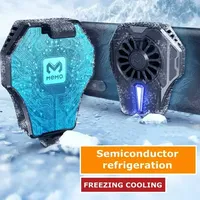 Memo DL01 Mobile Phone Semiconductor Back-clip Cooling Fan PUBG Game Cooler for IPhone Samsung Xiaomi Huawei Universal Radiator