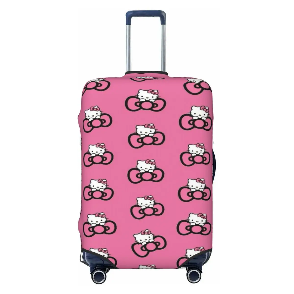 

Custom Hello Kitty Cartoon Suitcase Cover Washable Luggage Covers Protector for 18-32 inch