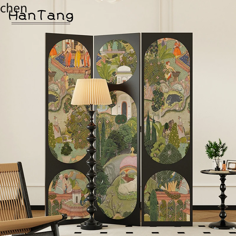 ZML entrance entrance screen partition living room folding mobile bedroom tea room office background screen