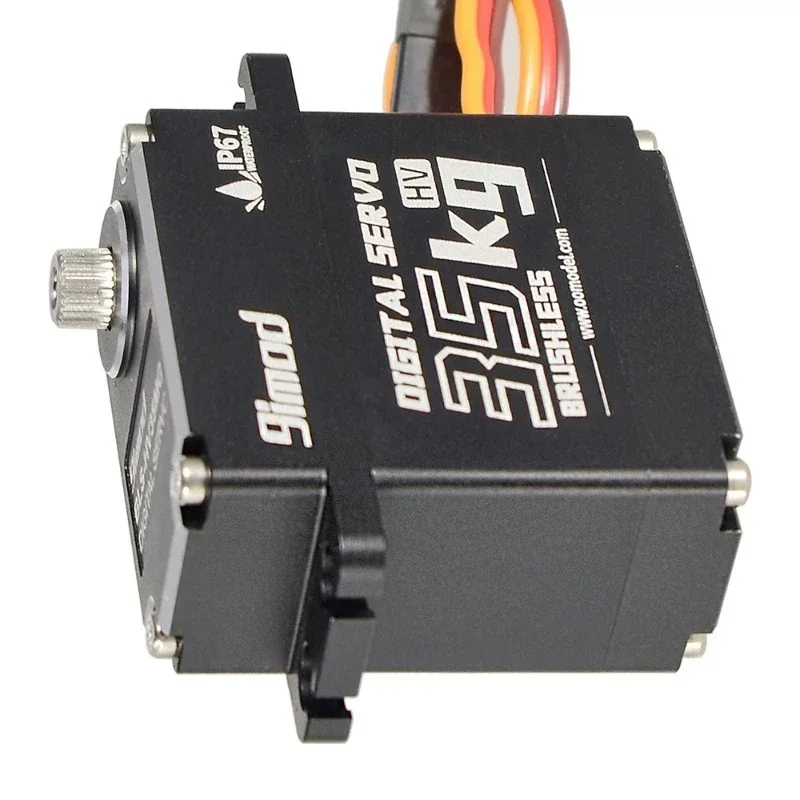 SmCp1pcs For Waterproof Servo BLS-HV35MG 35KG Metal Gear HV Brushless Digital Servo For RC Car Boat Robot DIY
