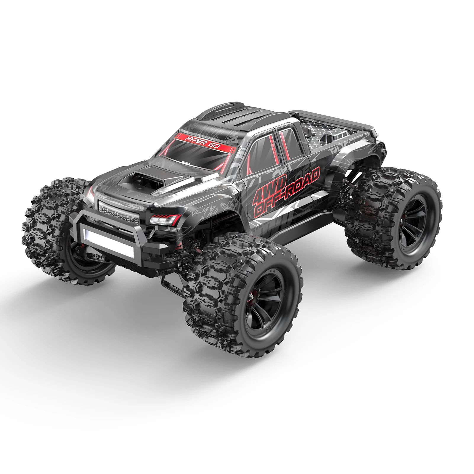 MJX Hyper Go 10208 V2 Brushless Vehicle Truck Come with 3S 5200mAh Lipo Battery 100A ESC APP Programing 1/10 RC Car