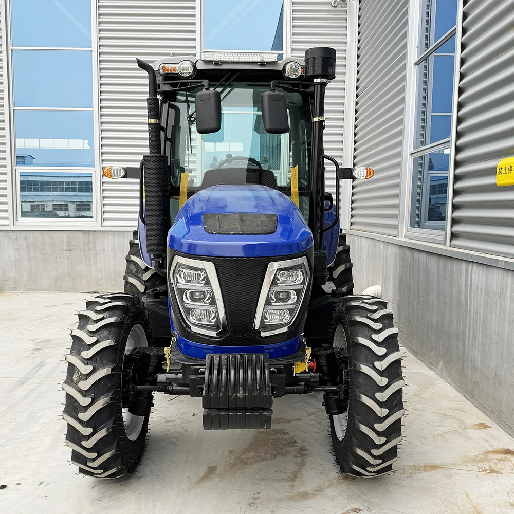 China Top 10 Tractor Brands Small Mini Chinese Compact Farm Diesel Engine 4wd 4x4 Tractors for Agriculture Used