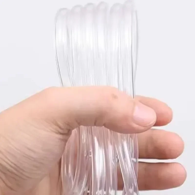 Transparenter PVC-Aquarium-Luftschlauch 4*6mm Fischbecken-Sauerstoffpumpenschlauch 1M/3M/5M/10M/20M Flexibler Luftschlauch für Zuhause, Hotel, Feuchtmarkt – Detail 11