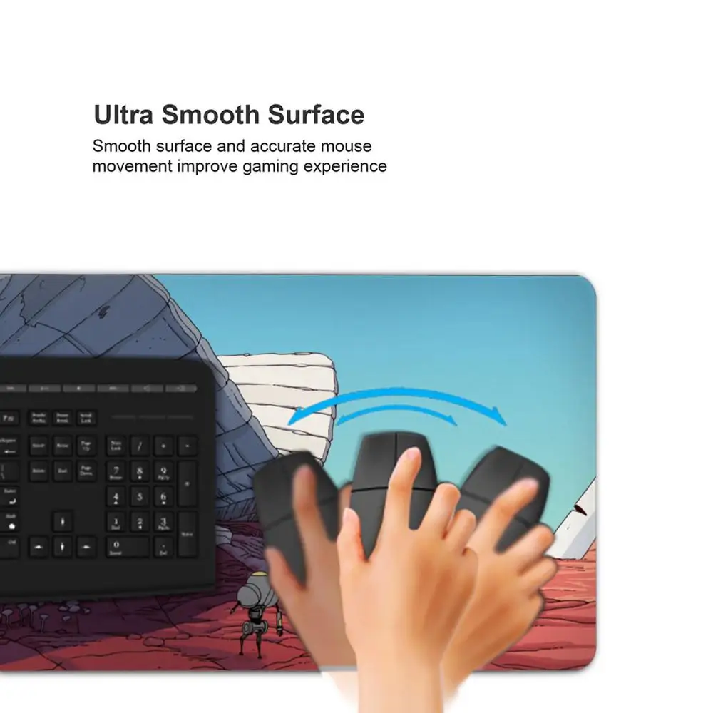 scavengers reign Mouse Pad Large Computer Mouse Pad Office Accessories XXL Pc Gamer Non-slip Deskmat Mousepad Keyboard Rubber