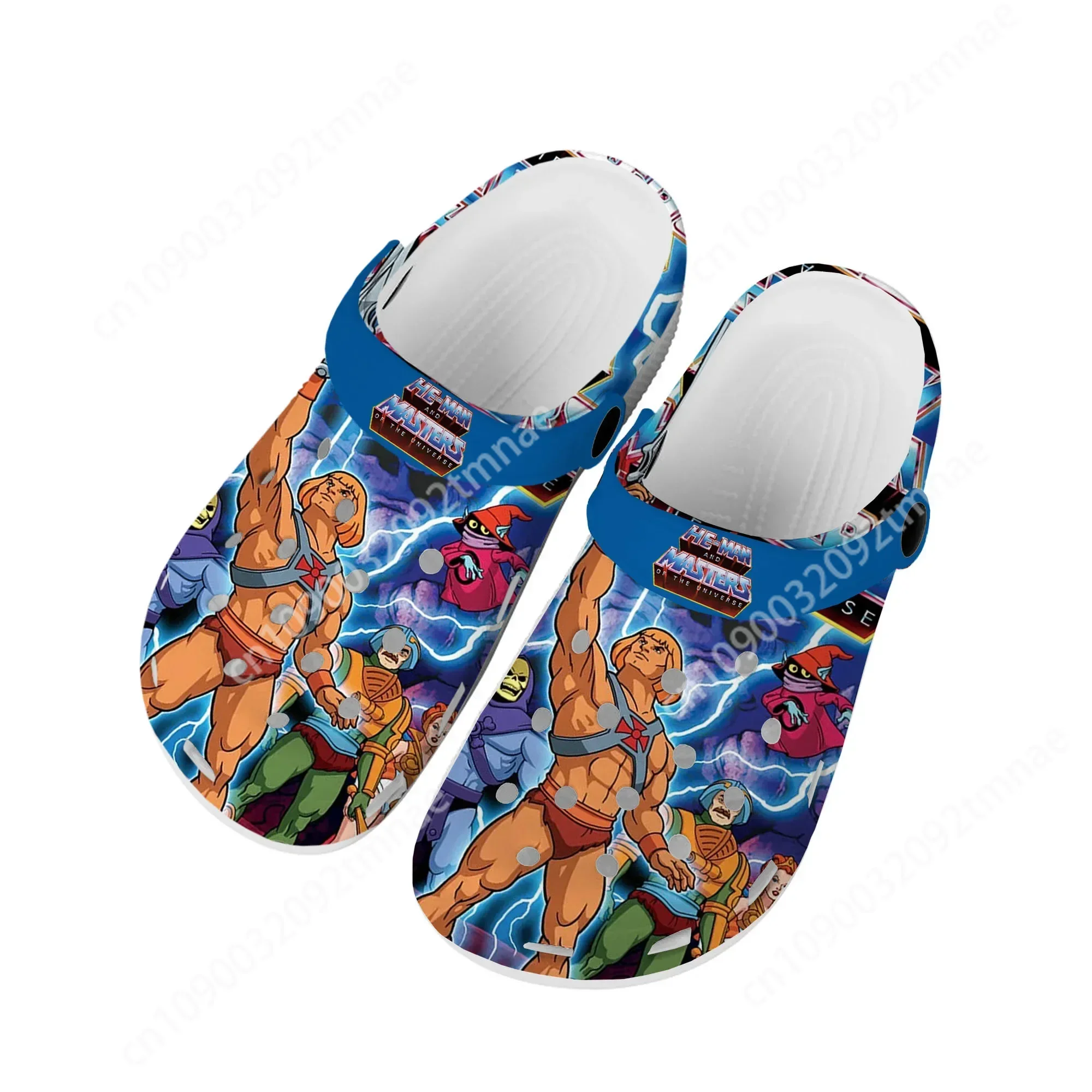 Cartoon He-Man Masters Of The Universe Home Clogs Custom Water Shoes Mens Womens Teenager Shoe Garden Clog Beach Hole Slippers