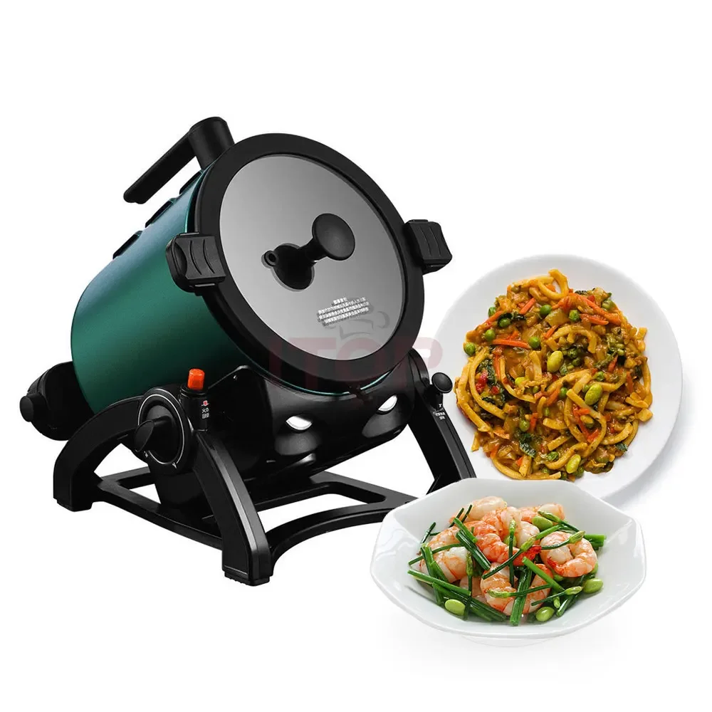 Automatic Robot Da Cucina Stir Fry Wok Automat Rotate Robot Cooking Machine  Commercial Wok Robot