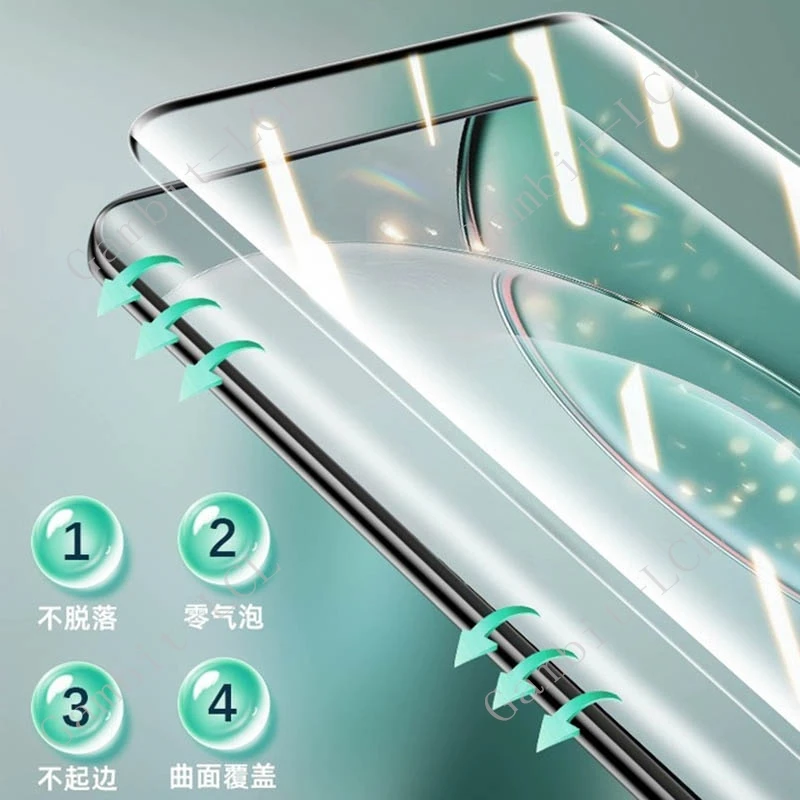 4 قطعة ثلاثية الأبعاد كامل منحني الزجاج المقسى ل Vivo V40 Pro 5G طبقة رقيقة واقية على VivoV40Pro VivoV40 V40Pro 6.78 "غطاء واقي للشاشة
