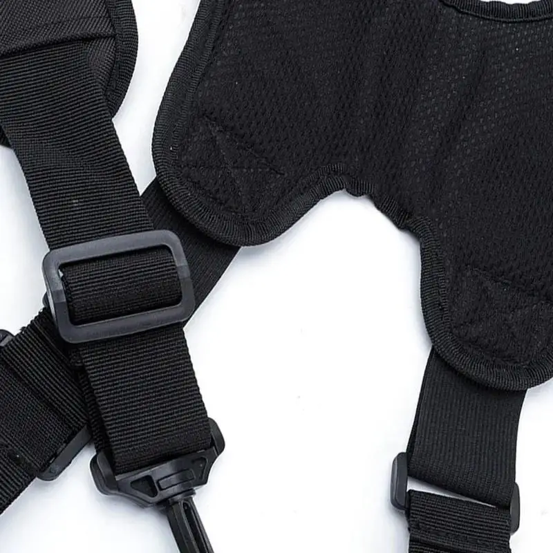 Suspensórios tipo H ajustáveis ao ar livre Multi-função Cinto de serviço tático Equipamento Harness Strape de combate