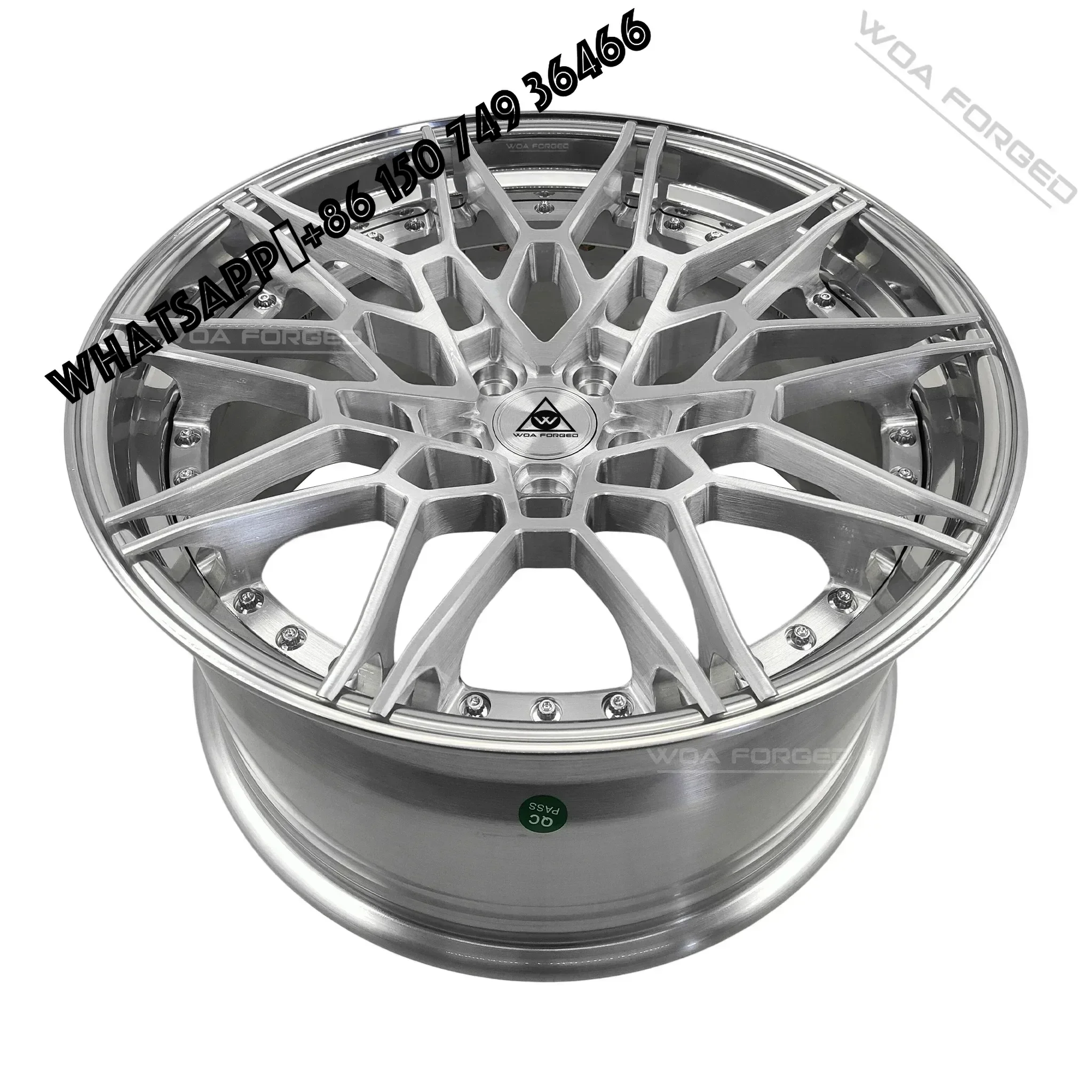 

6061-T6 5x112 5x120 826M Style 2 Piece Wheel Mesh Design 18 19 20 21 22 Inch Staggered Performance Racing Wheel for G80