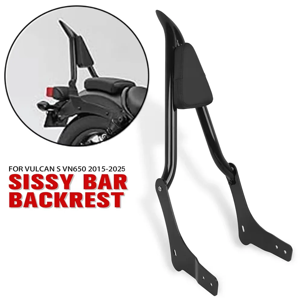 For Honda Rebel 500 300 CMX300 CMX500 2017-2025 2022 CMX 300 500 Motorcycle Rear Luggage Rack Pad Detachables Backrest Sissy Bar