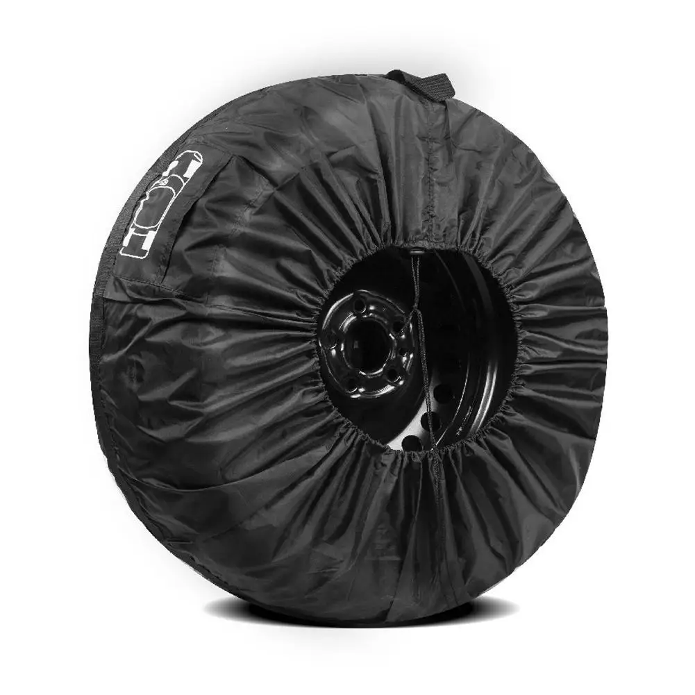

Car spare tire cover Dust-Resistant but Not Stain-Resistant Tire Cover Snow tire cover protection Polyester Taff Storage Bag