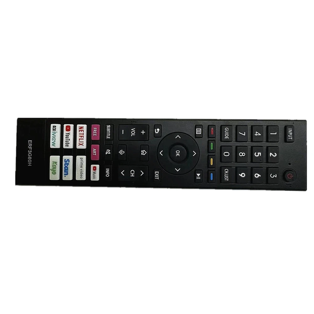 ERF3G80H Remote Control for Hisense Smart LED TV A7G U7G Series 55U7G 65U7G 43A7G 50A7G (No Voice)