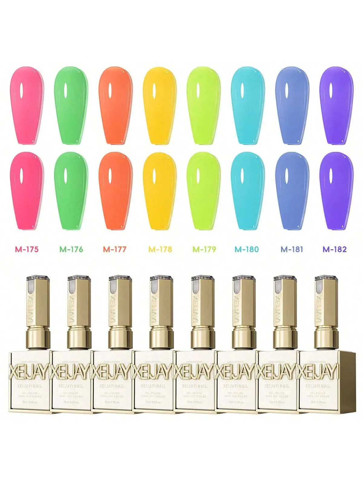 XEIJAYI 1 قطعة القط العين هلام مسمار البولندية بريق الترتر طلاء الأظافر للإزالة UV البولندية مسمار الفن مناسبة لتصميم مسمار الفن