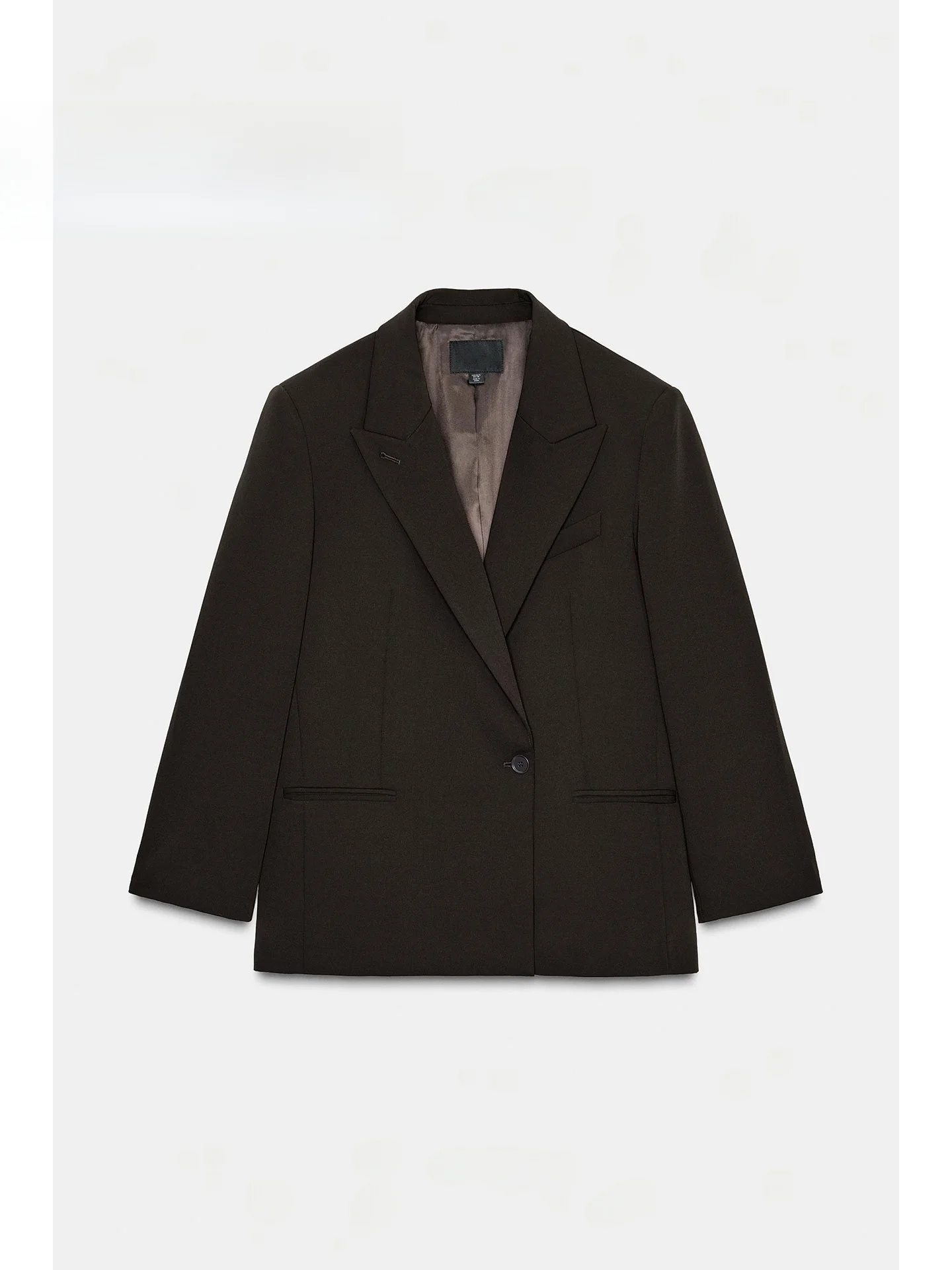 

Spring 2026 Double-breasted Casual Loose Suit Jaet Women's Ele High-end Feel Long Sve Commute Suitable Faion