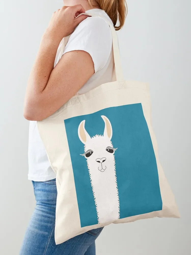 

LLAMA PORTRAIT #10 Tote Bag Women's tote bag Big bag shopping Beach