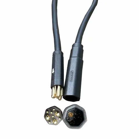 Bafang RM G062.500.D/DC FM.G062.500.D 500W Motor Cable Connector 9pin Male And Female 3+6 Wire Connection Plug Waterproof