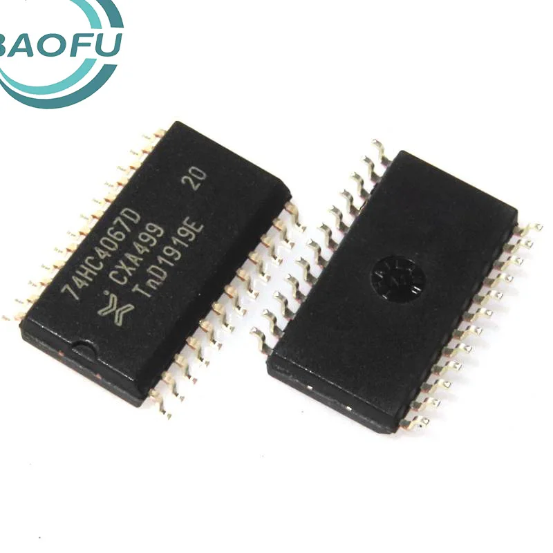 Newly imported original 74HC4067D SOP24 analog multiplexer logic IC